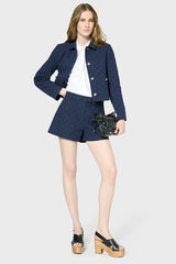 RAMATA MONOGRAM COTTON JACKET