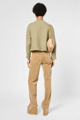 RODINA KHAKI TWEED JACKET