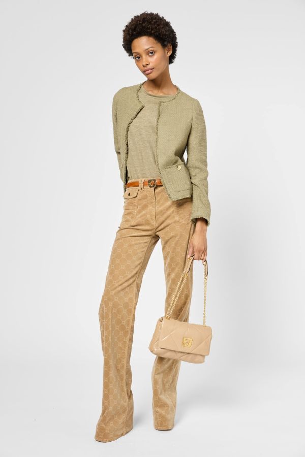 RODINA KHAKI TWEED JACKET