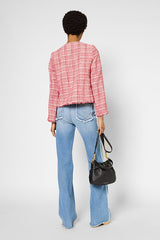 ROSARA LUREX TWEED JACKET