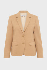 RAPHIE LINEN COTTON SUIT JACKET