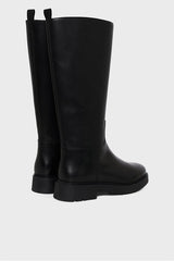 ELEA NOTCHED SOLES LEATHER BOOTS