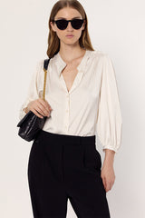 ALICIA SATIN SHIRT