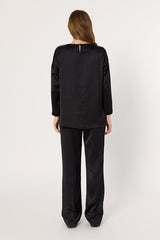 ANGELE FLUID SATIN TOP