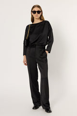 ANGELE FLUID SATIN TOP