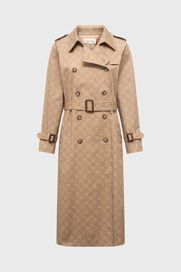 SERGE FULL-LENGTH MONOGRAM TRENCH COAT