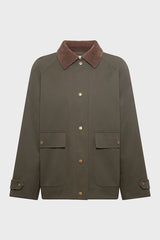 XANA CORDUROY COLLAR PARKA