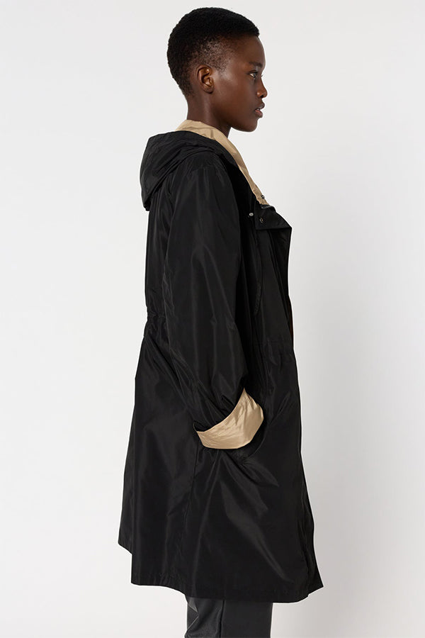 XIMENA HOODED REVERSIBLE PARKA