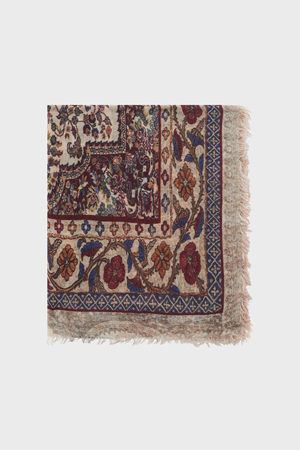 RIVKA WOOL AND MODAL INDIAN SCARF