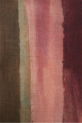 ROSALIN STRIPED WOOL AND SILK SCARF