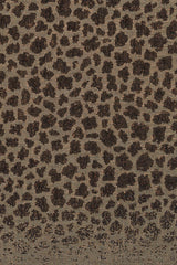 ROXANNA LUREX LEOPARD WOOL SCARF