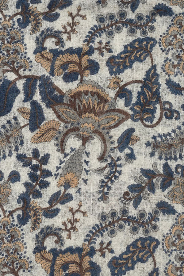 ROZANNE WOOL AND SILK INDIAN SCARF