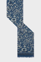 ROSALYN WOOL AND MODAL FLORAL SCARF