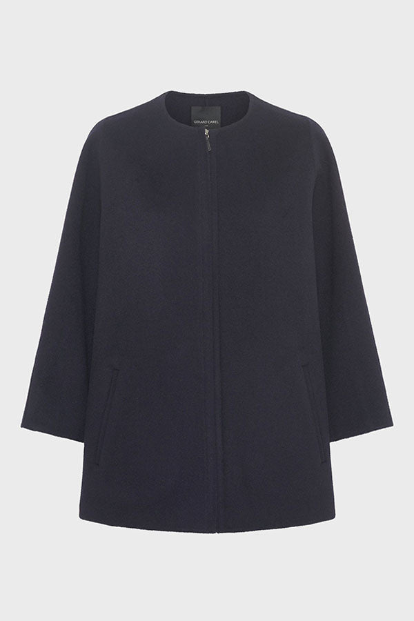 MYRIAM WIDE DOUBLE-FACE WOOL COAT