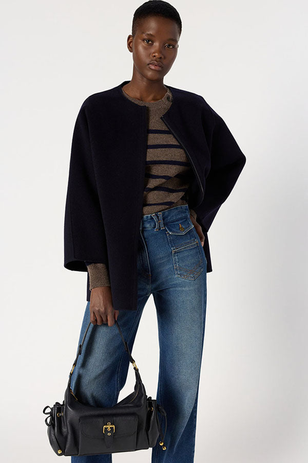 MYRIAM WIDE DOUBLE-FACE WOOL COAT