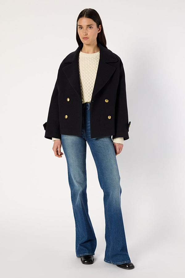MOUNA SHORT PEACOAT