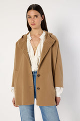 MARLA WOOL CAPE COAT