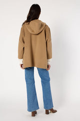 MARLA WOOL CAPE COAT