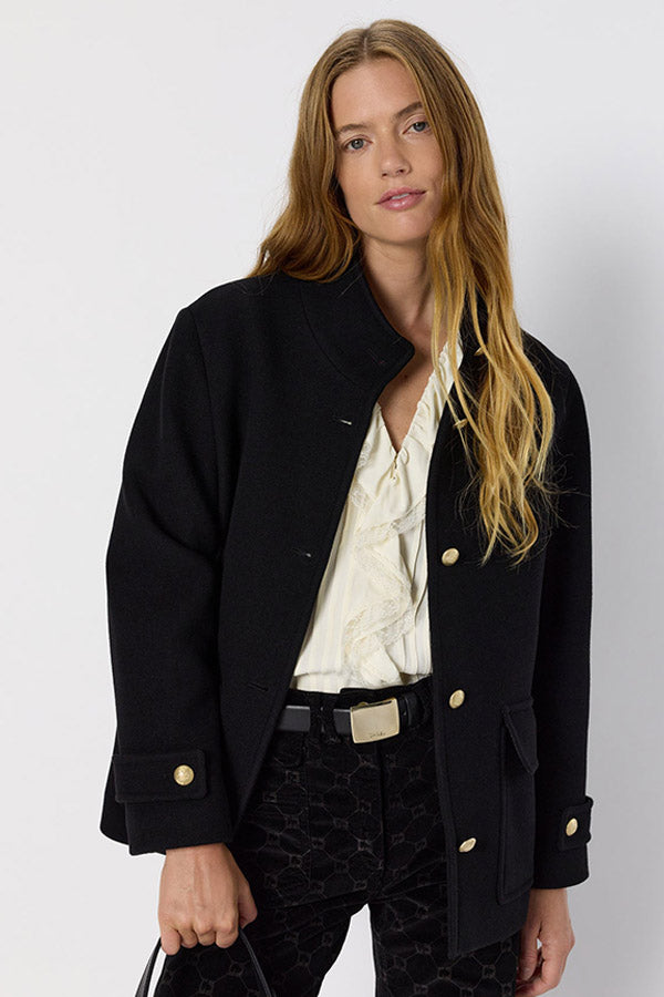 MAUD PLAIN SHORT COAT