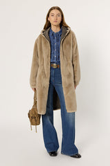 MAYLINE REVERSIBLE FAUX FUR PARKA