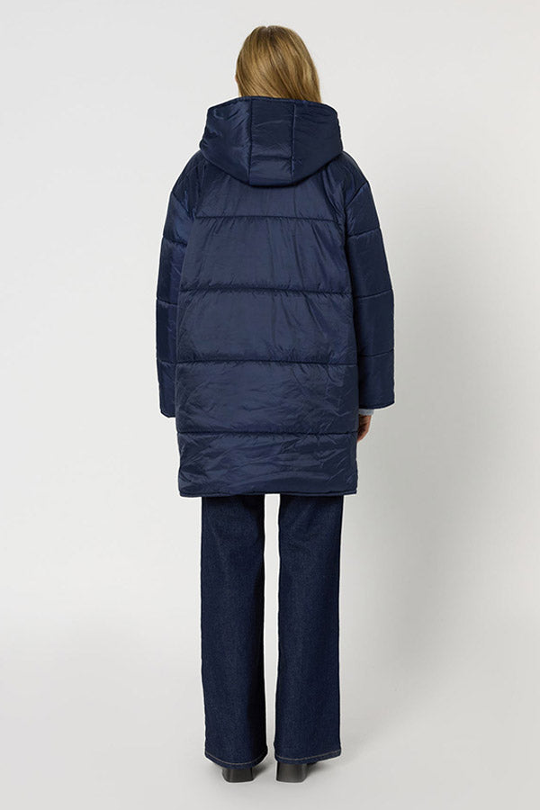 MATHILDE REVERSIBLE HOODED DOWN JACKET