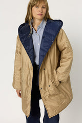 MATHILDE REVERSIBLE HOODED DOWN JACKET