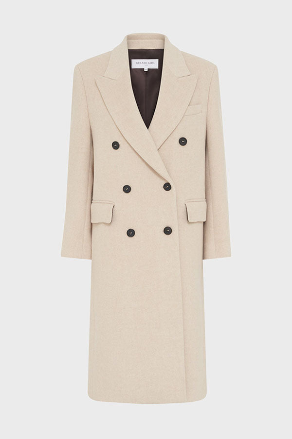MOIRA MID-LENGTH DOUBLE BREASTED COAT