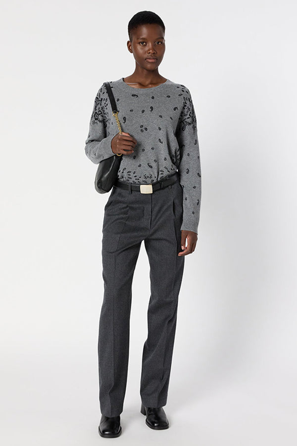 CELINA FLARED SUIT TROUSERS