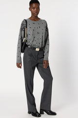 CELINA FLARED SUIT TROUSERS