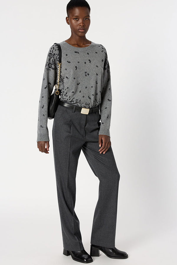 CELINA FLARED SUIT TROUSERS