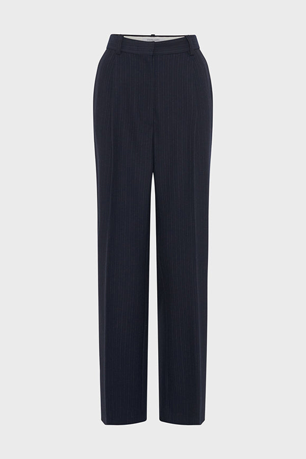 CHARLENE PINSTRIPE SUIT TROUSERS