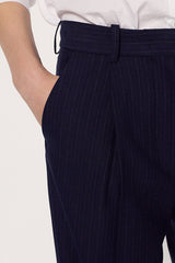 CHARLENE PINSTRIPE SUIT TROUSERS