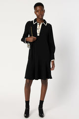 LIVIA SHIRT COLLAR BICOLOR DRESS