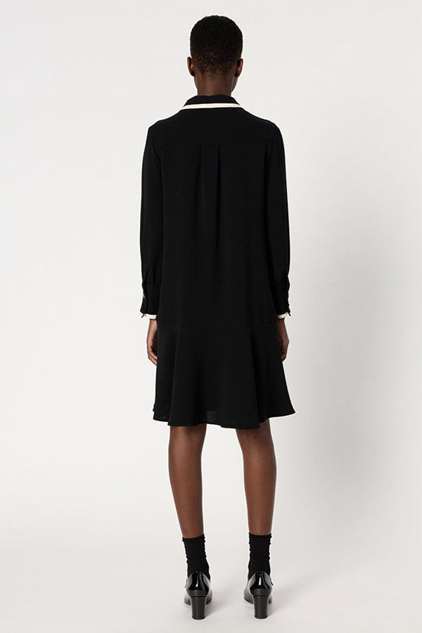 LIVIA SHIRT COLLAR BICOLOR DRESS