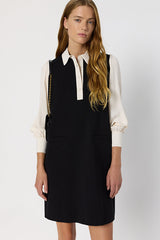 LOLA SHIRT COLLAR SHORT DRESS