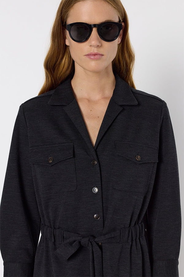 LUCIE LONG SHIRT DRESS