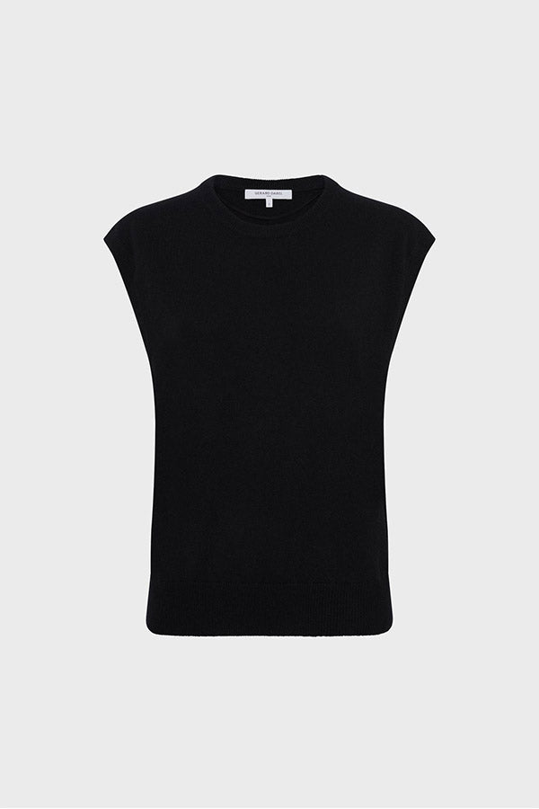 EULALIE CASHMERE SLEEVELESS SWEATER
