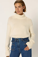EDANA TURTLENECK CASHMERE SWEATER