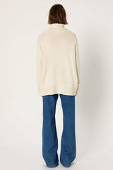 EDANA TURTLENECK CASHMERE SWEATER