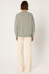 ELYNE OVERSIZED WOOL LUREX SWEATER