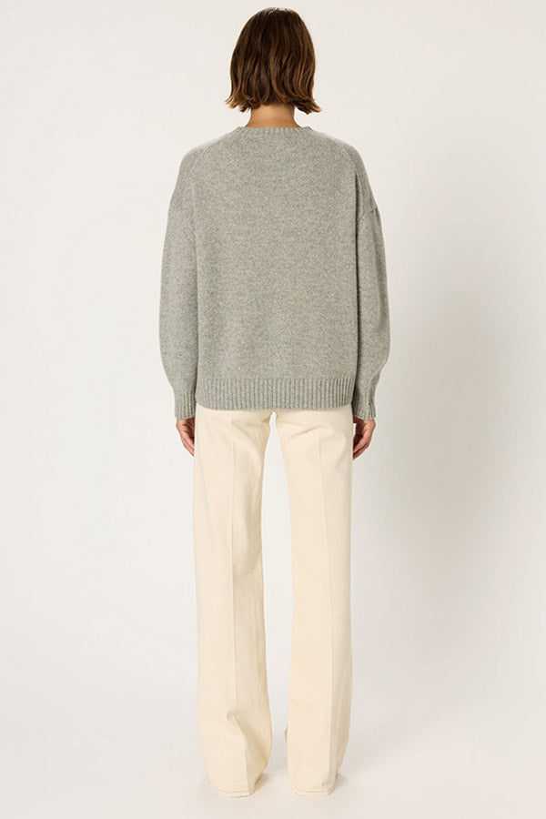 ELYNE OVERSIZED WOOL LUREX SWEATER