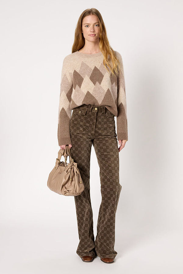 EVELYNE DIAMOND SWEATER