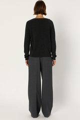 EUGENIA RHINESTONE WOOL SWEATER