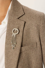 NELLYS HERRINGBONE STRAIGHT JACKET