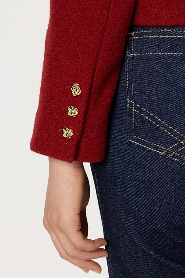 NORINE VIRGIN WOOL SHORT JACKET