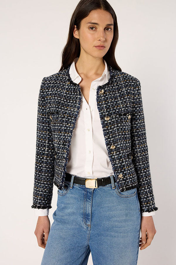 NAYA LUREX TWEED JACKET