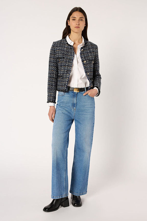 NAYA LUREX TWEED JACKET