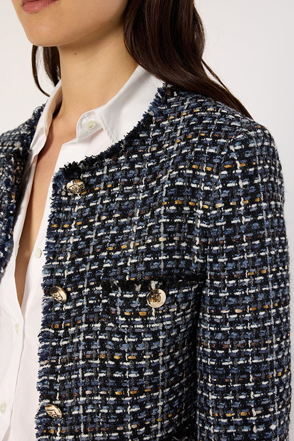 NAYA LUREX TWEED JACKET