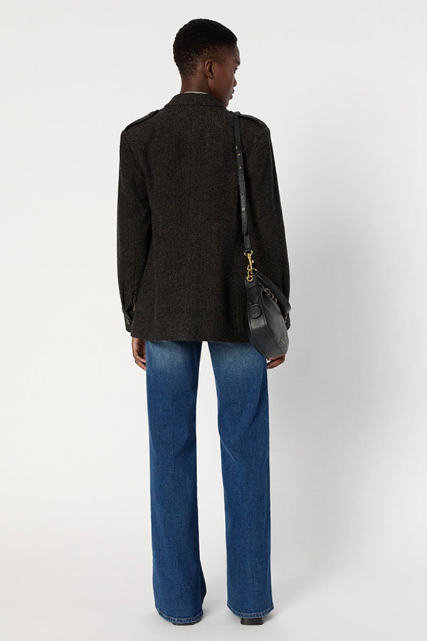 NADIRA HERRINGBONE JACKET