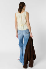 CELISA EMBROIDERY CROP TOP
